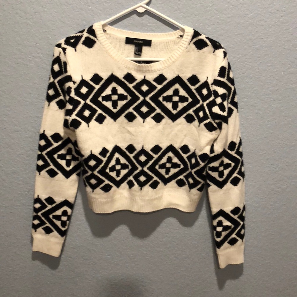 Cropped sweater